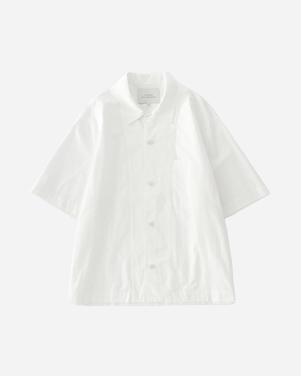 Agios Shirt in Optic White by Studio Nicholson