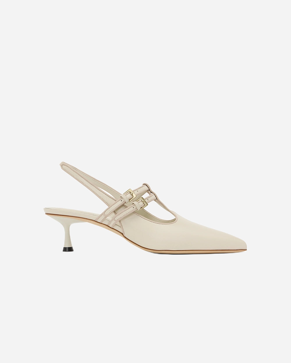 Alto 50 Slingback in Cream by Studio Amelia