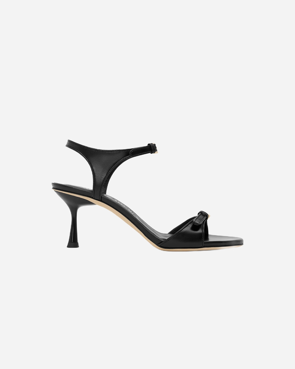 Alto 70 Sandal in Black by Studio Amelia