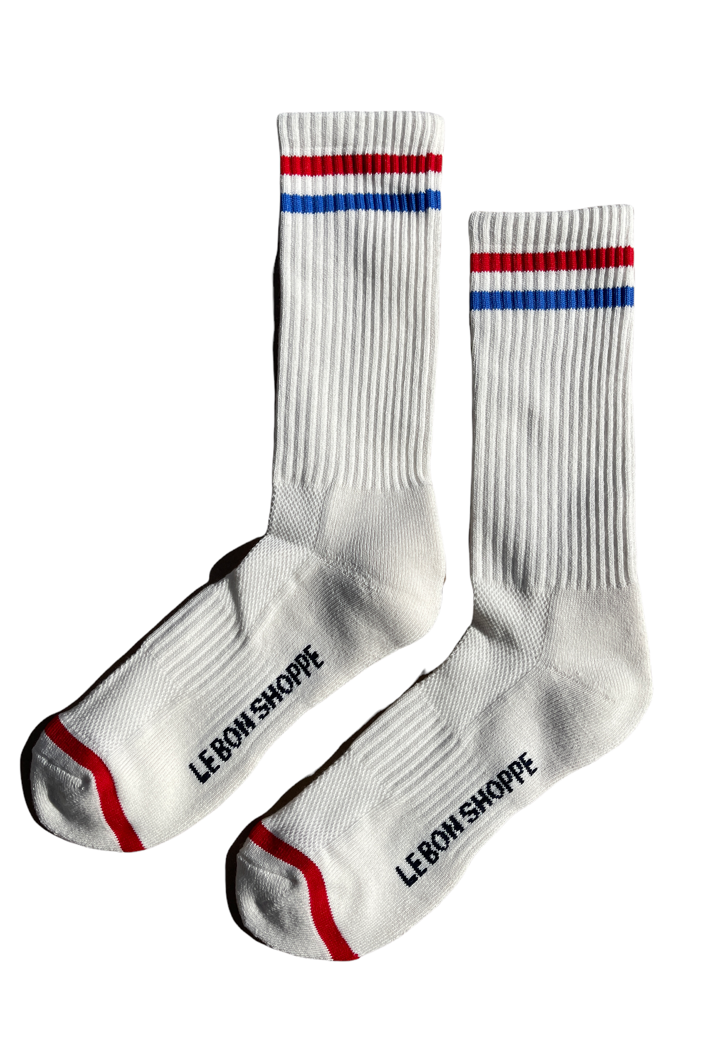 Extended Boyfriend Socks in Milk