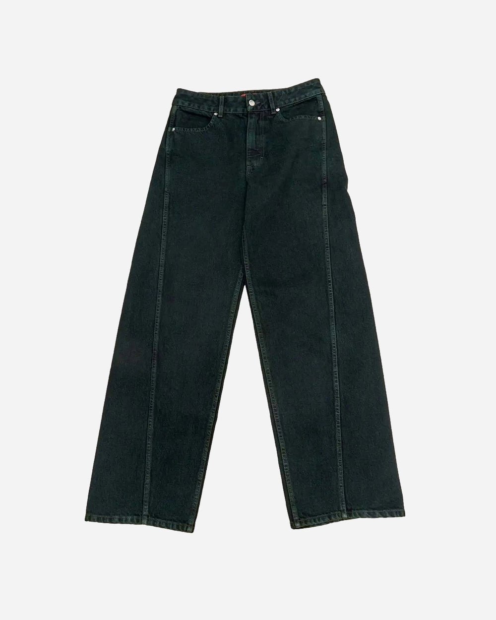 Bend Jean in Black Rinse by Eckhaus Latta