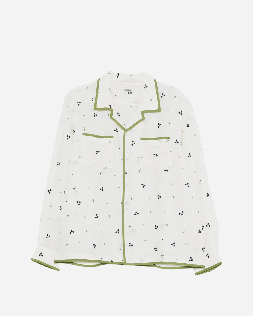 Blackberry Patch Long Sleeve Shirt by Bode