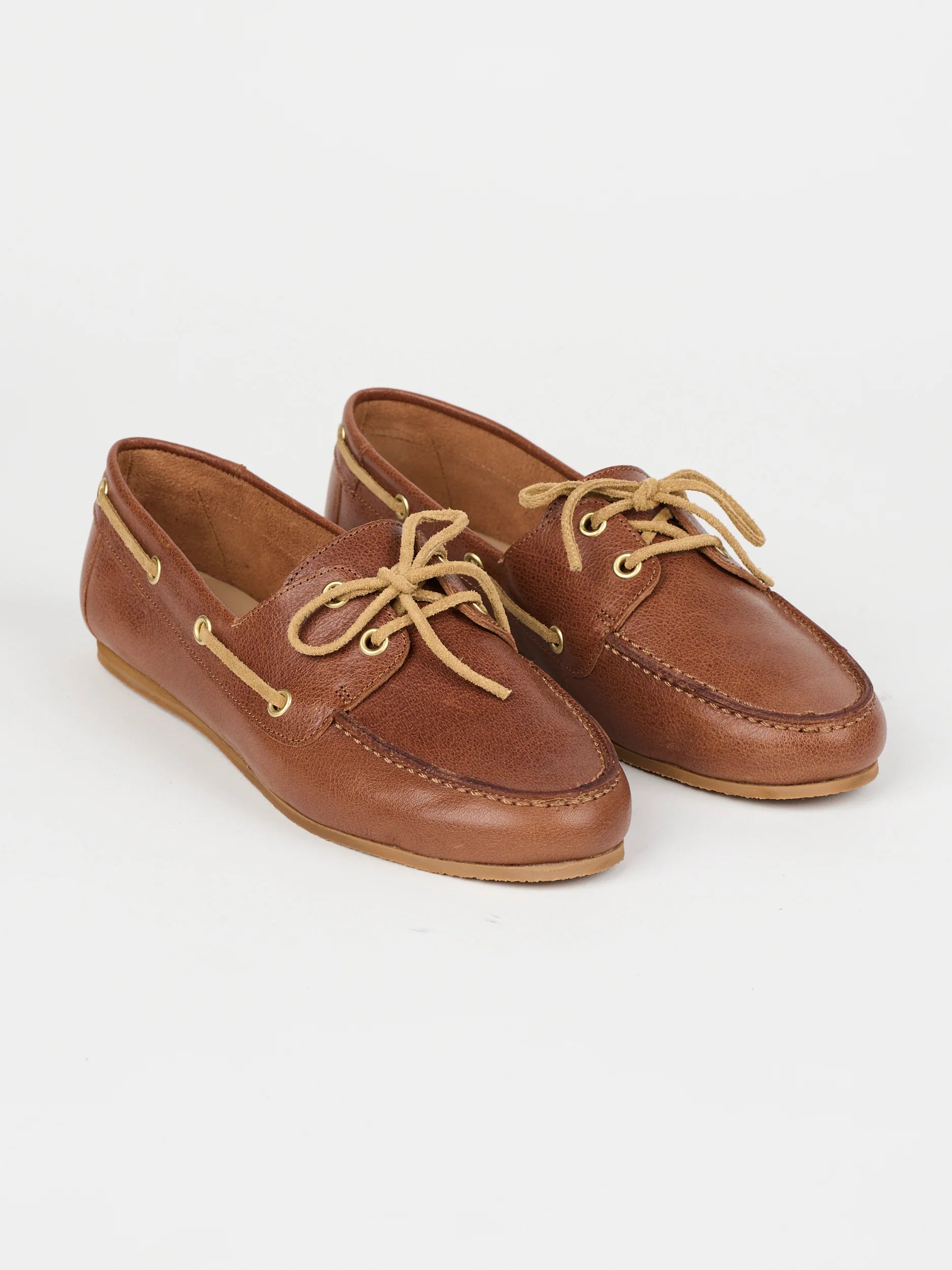 Jamie Haller Boat Loafer in Brown