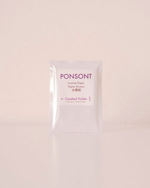 Incense Paper in Candied Violets