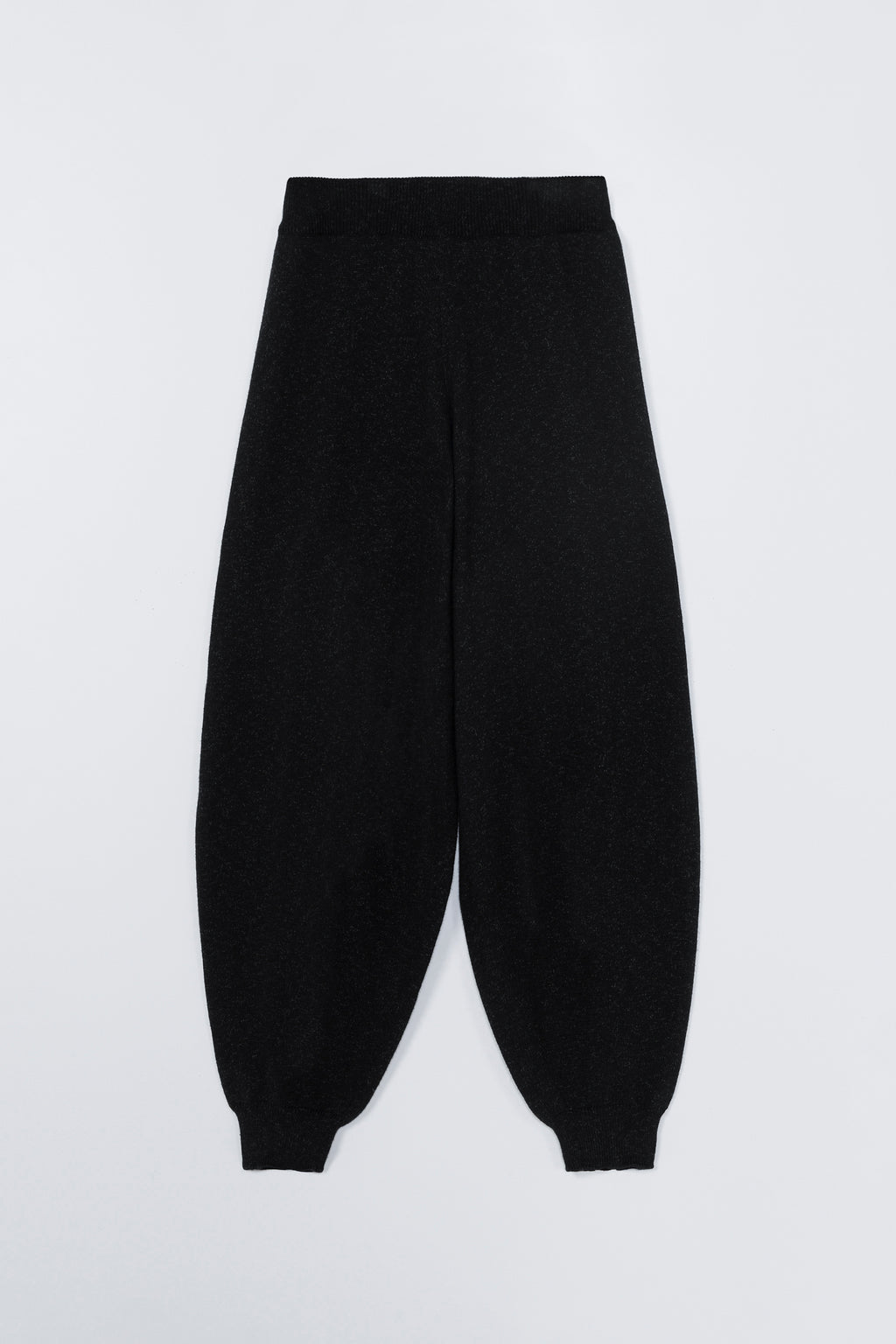 Flecked Cotton Pants in Anthracite by CORDERA