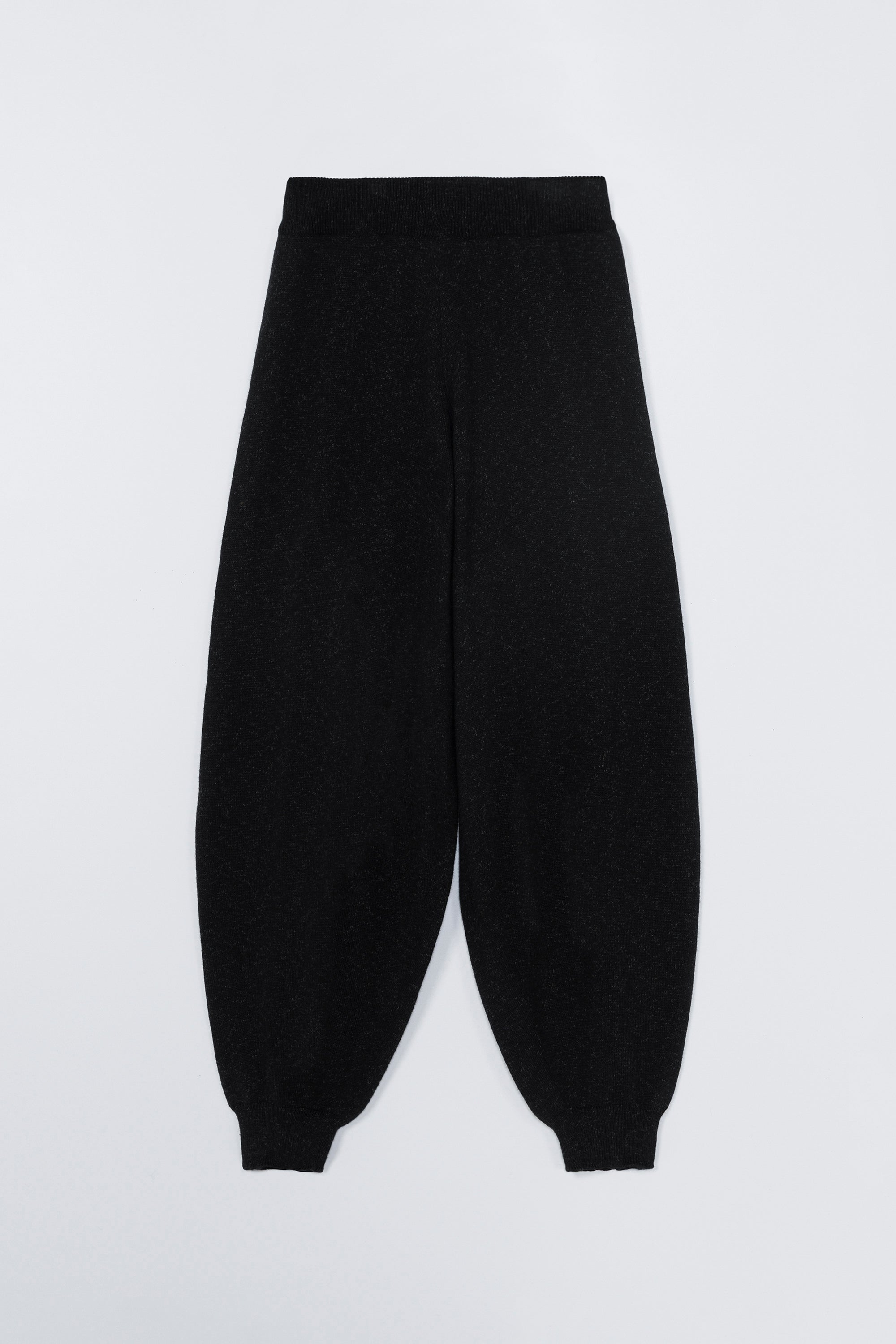 Flecked Cotton Pants in Anthracite by CORDERA