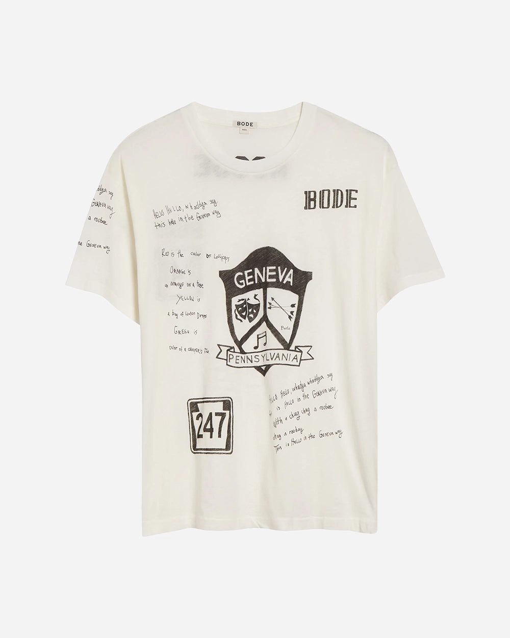 Camp Crest Tee by Bode