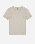 Car Baby Tee in Heather Grey by FLORE FLORE