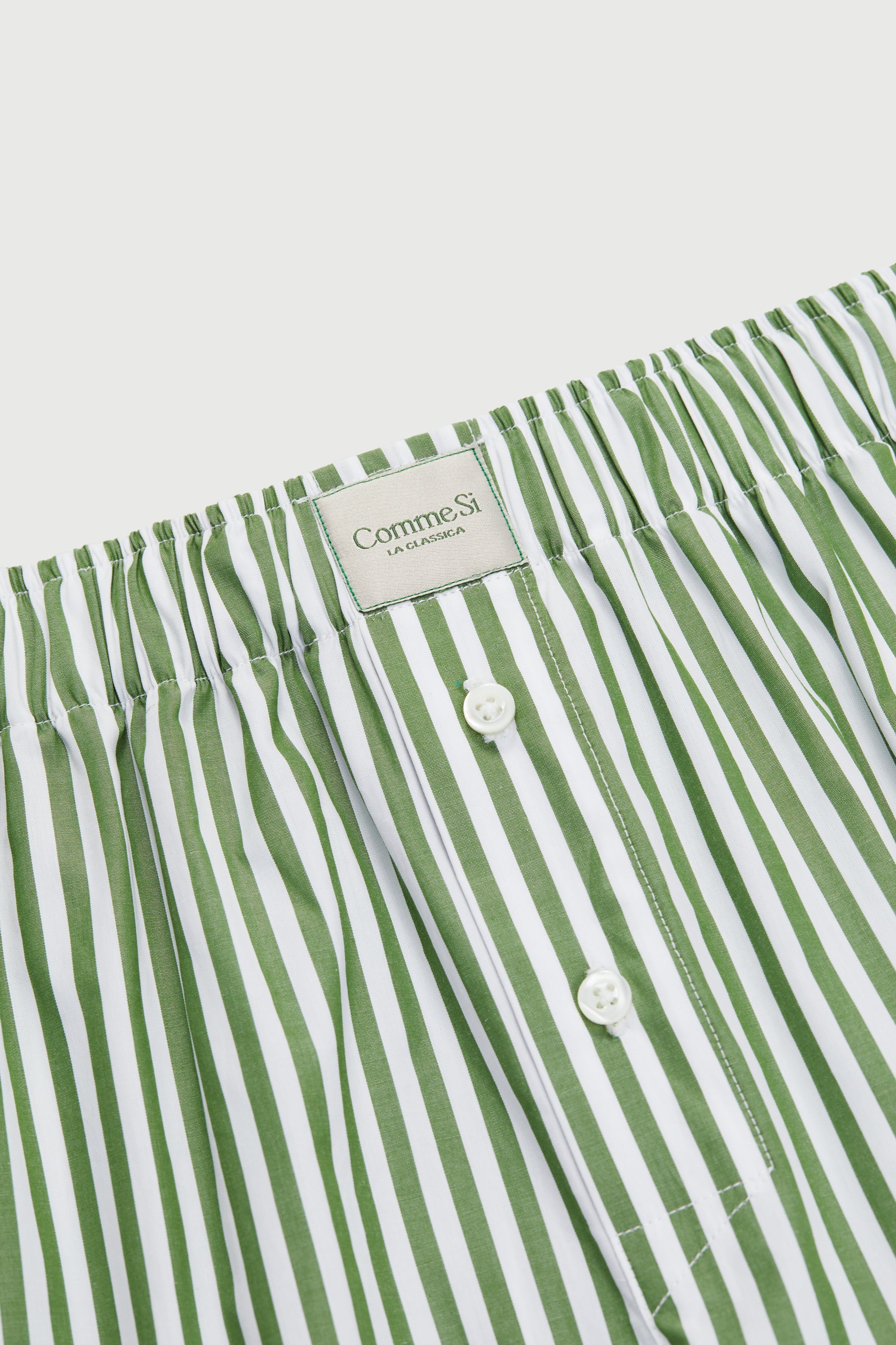 La Boxer Classica in Martini Stripe by Comme Si