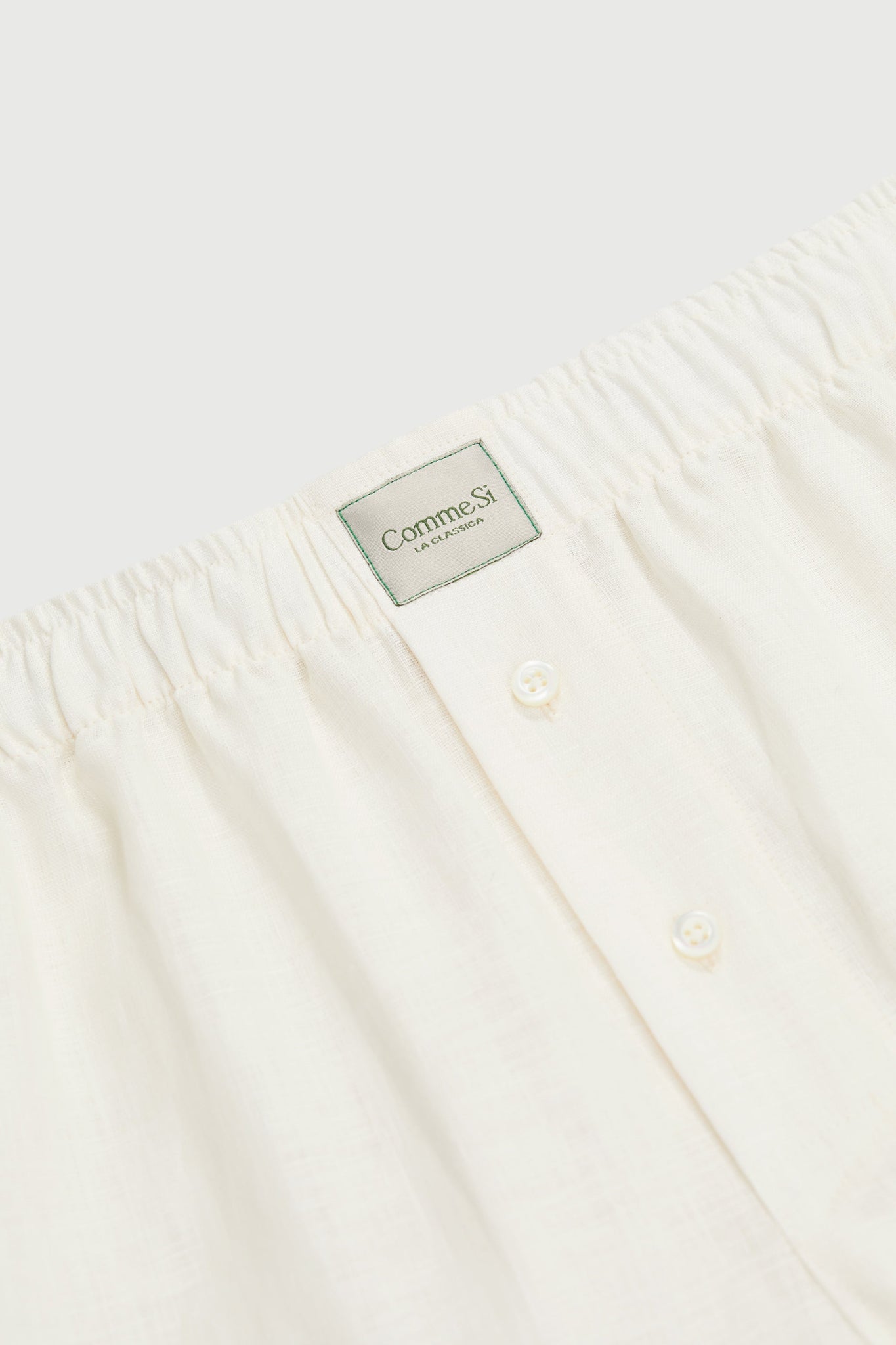 La Boxer Alta Linen in Cream