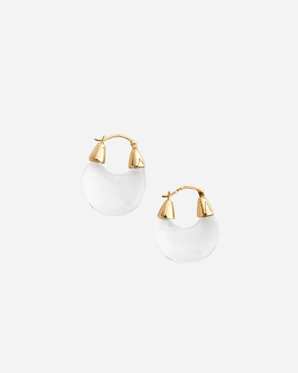 Crystal Hoop Earrings by NOMIA