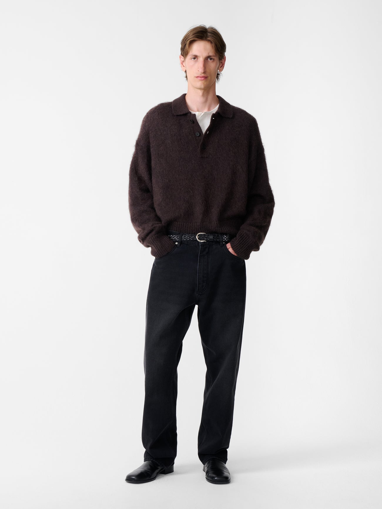 Dune Knit in Espresso by Studio Nicholson