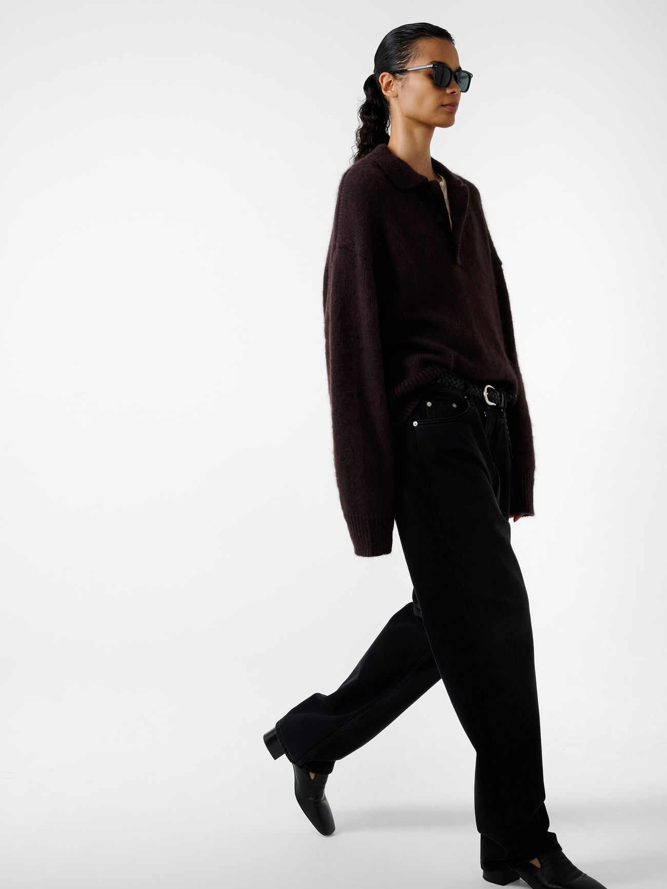 Dune Knit in Espresso by Studio Nicholson