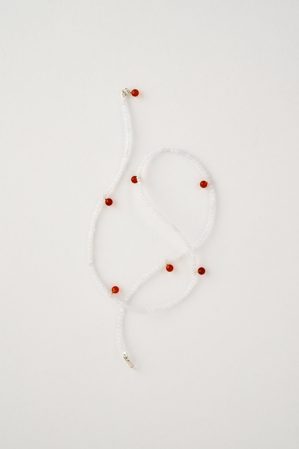 Light Blue Tiny Dew Necklace