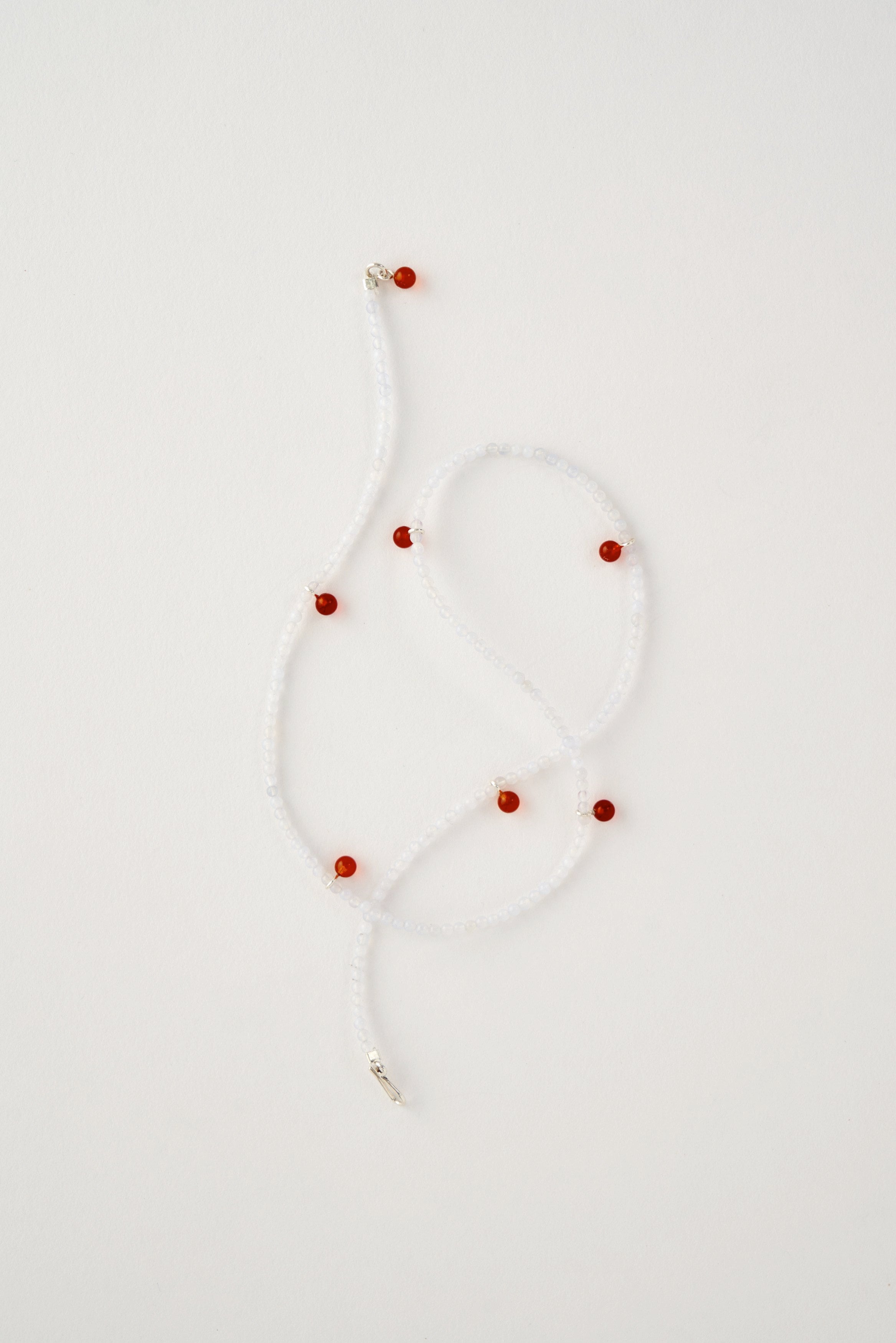 Light Blue Tiny Dew Necklace
