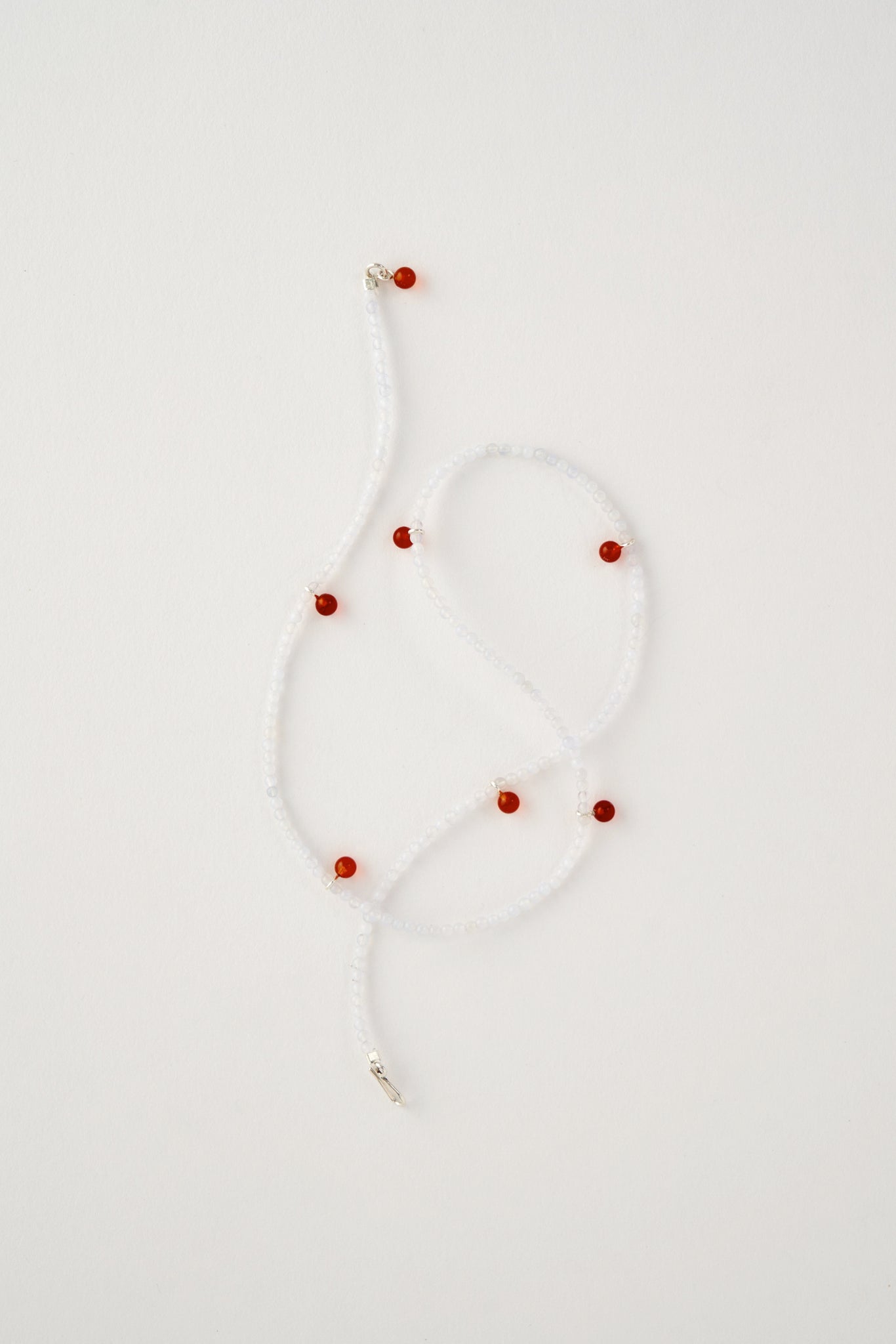Light Blue Tiny Dew Necklace