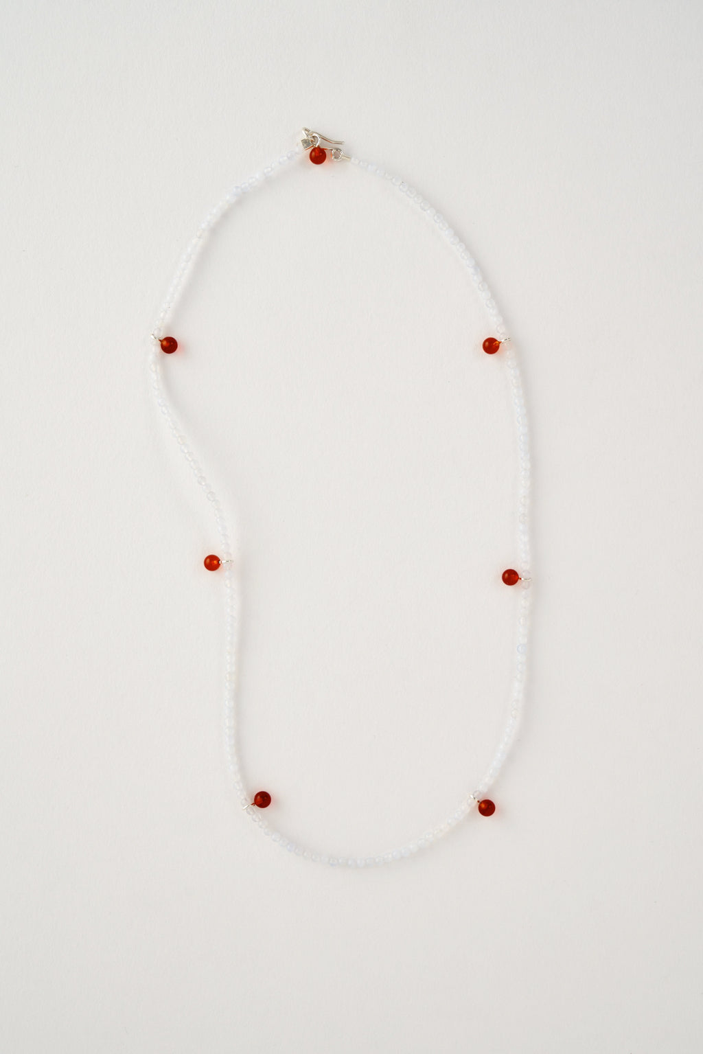 Light Blue Tiny Dew Necklace