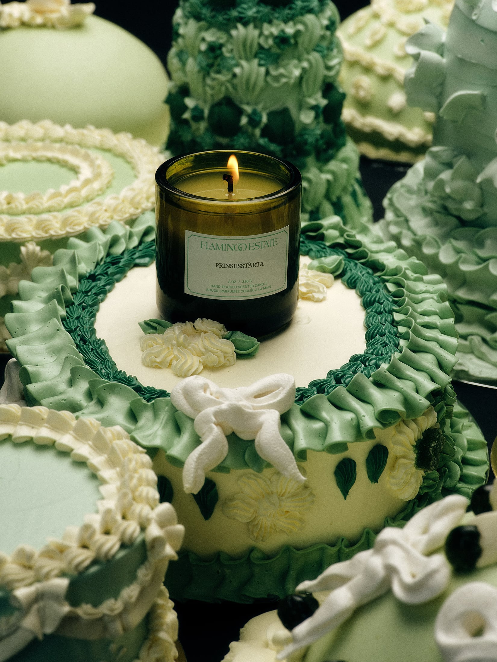 Prinsesstårta Candle by Flamingo Estate