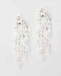 Crystal Glyzinia Earrings by Mussels and Muscles