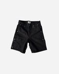 Hard Work Shorts in Black by PHIPPS