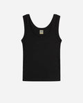 Hillie Tank in Black by FLORE FLORE