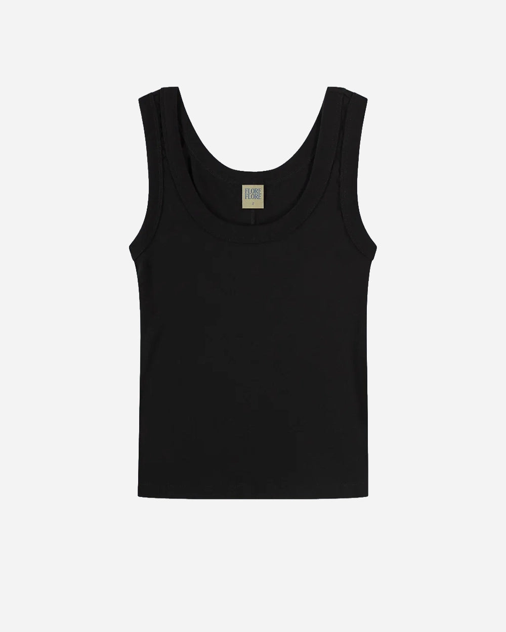 Hillie Tank in Black by FLORE FLORE