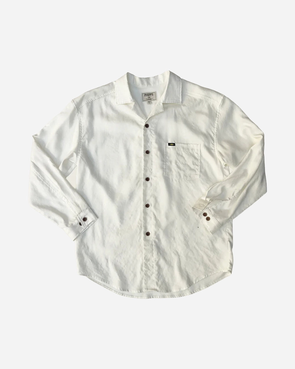 Hollywood Shirt in White by PHIPPS