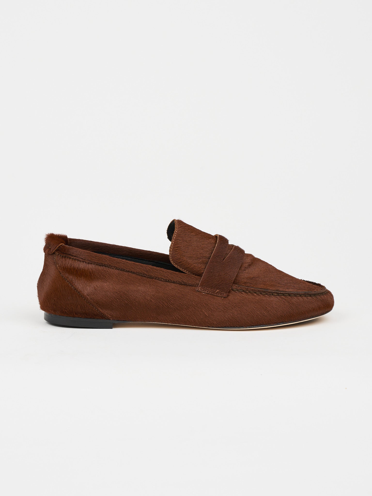 The Penny Loafer in Rosewood Ponyhair by Jamie Haller