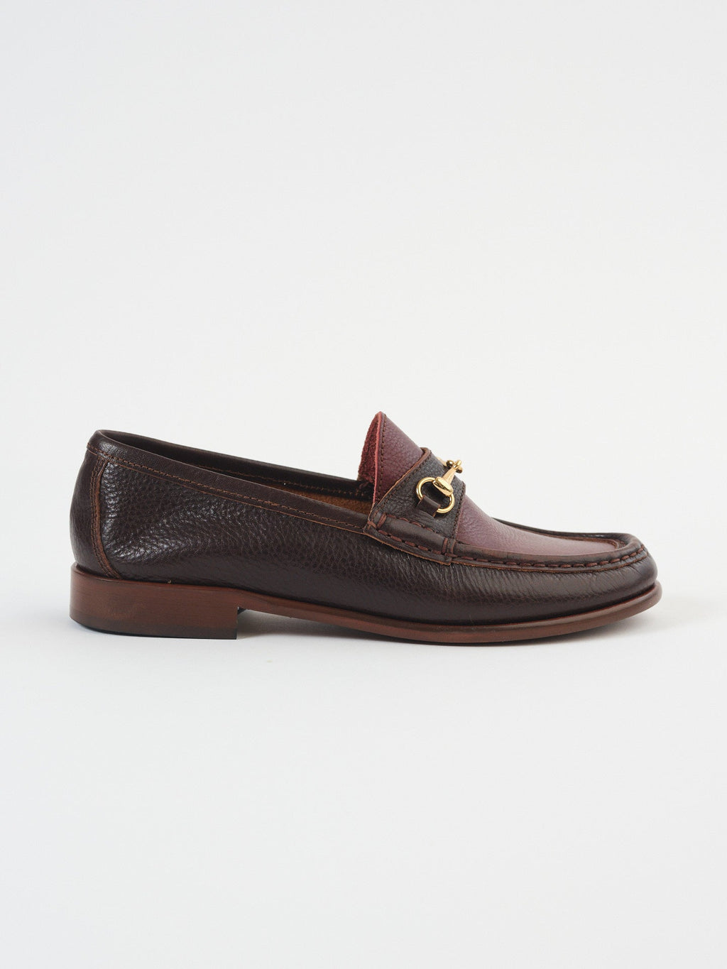 Jamie Haller Bit Loafer in Oxblood Castagno