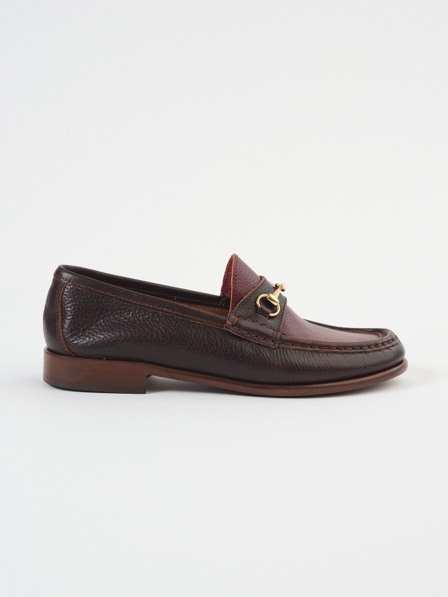 Jamie Haller Bit Loafer in Oxblood Castagno