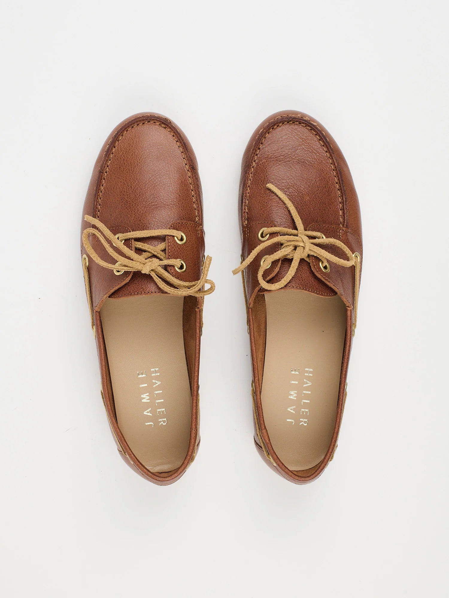 Jamie Haller Boat Loafer in Browm Shoes
