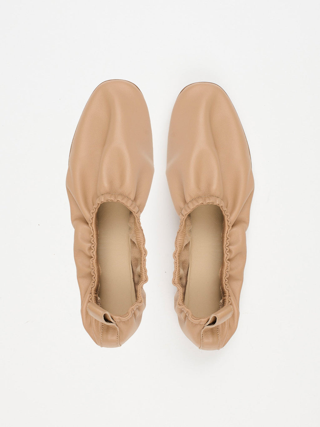 Jamie Haller Elastic Ballet Slipper Nude