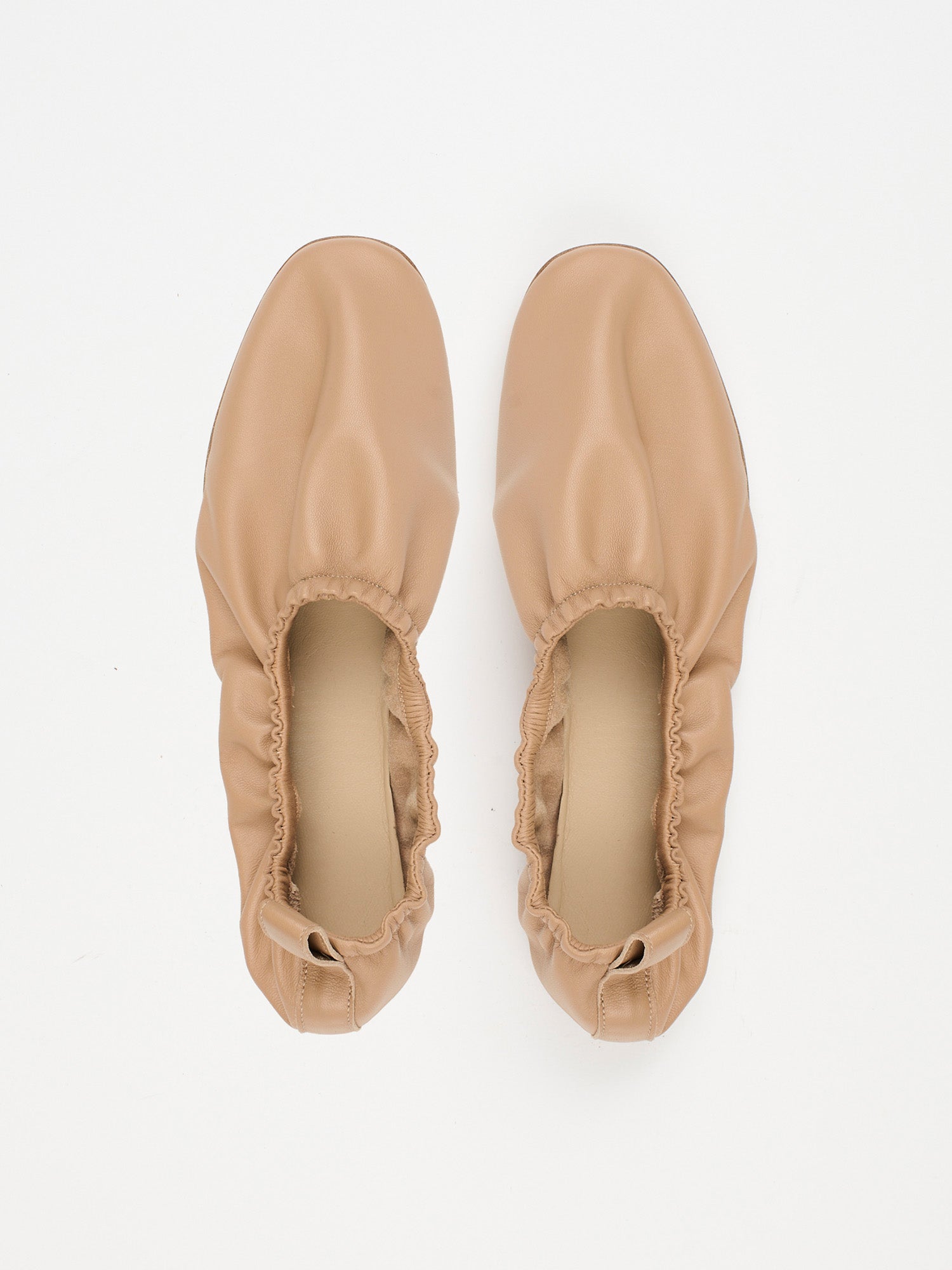 Jamie Haller Elastic Ballet Slipper Nude