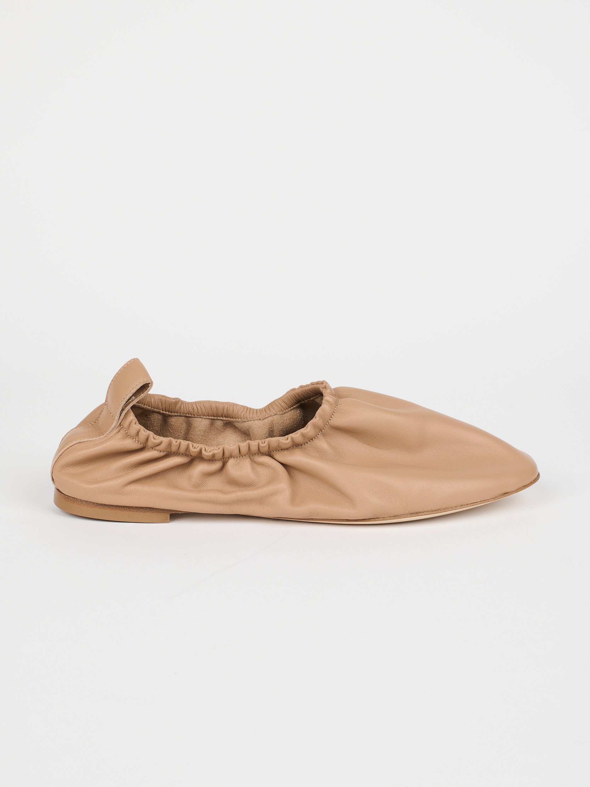 Jamie Haller Elastic Slipper in Nude
