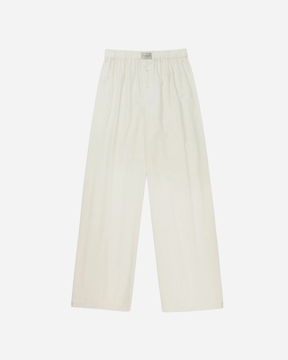 La Boxer Alta Cotton Flannel in Cream Twill by Comme Si