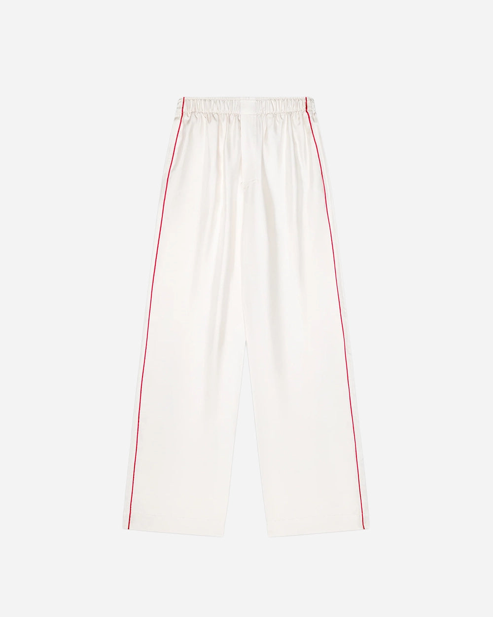 La Boxer Alta Piped Silk Twill in Champagne by Comme Si