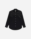 La Shirt Classica Silk in Black by Comme Si