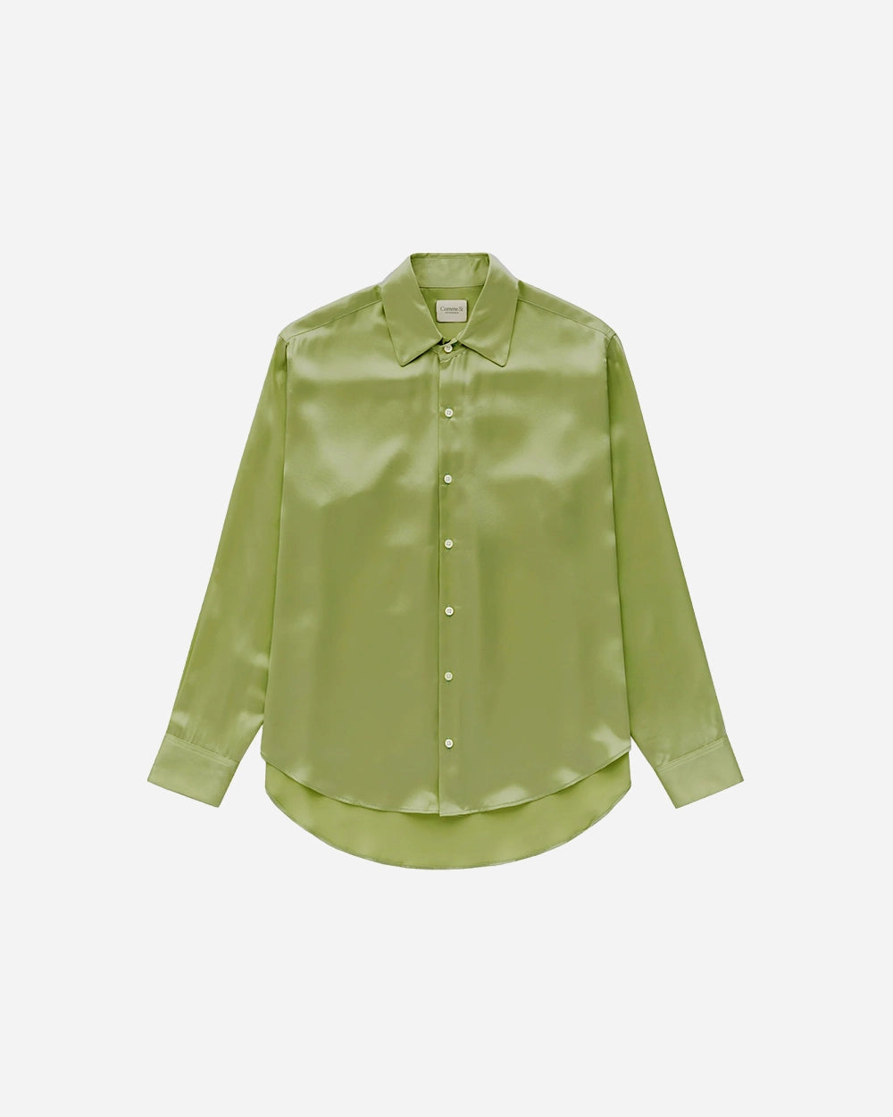 La Shirt Classica Silk in Grass by Comme Si
