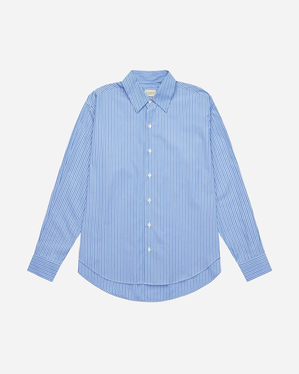 La Shirt Classica in Celeste Stripe by Comme Si