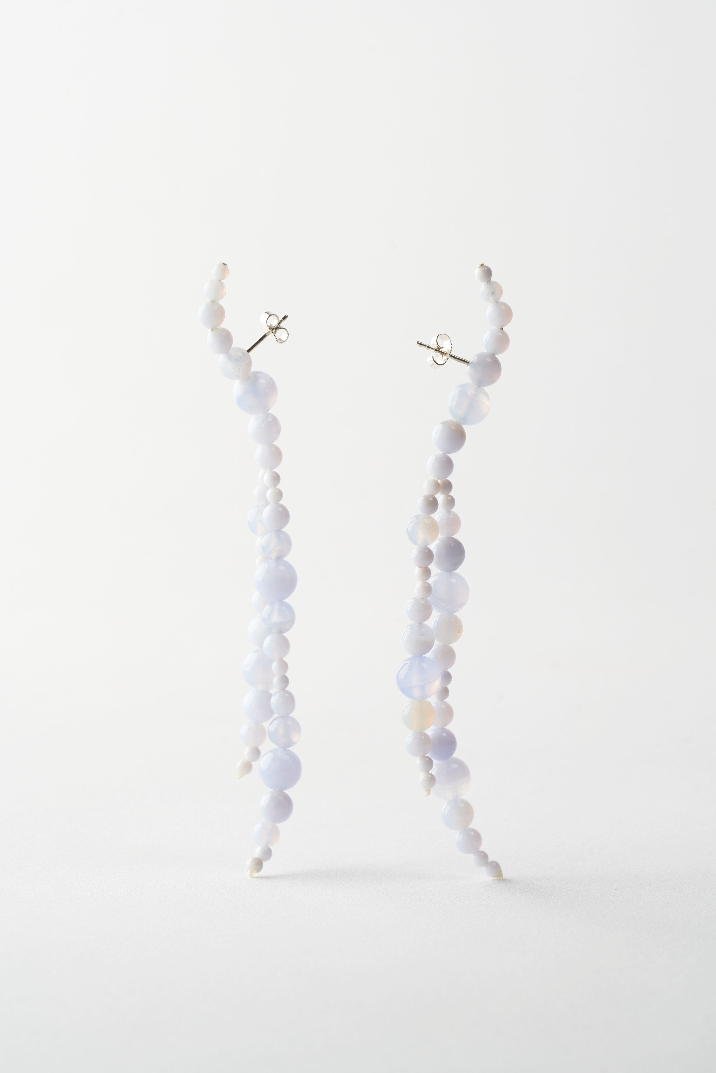 Lone Glyzinia Earrings No. 2 by Mussels and Muscles