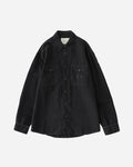 Louro Shirt in Black Grape by Studio Nicholson