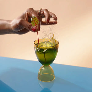 Classic Cocktail Glass in Monotone Honey