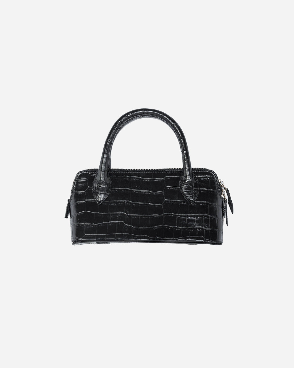 Mini Bag Crocodile in Black by CORDERA