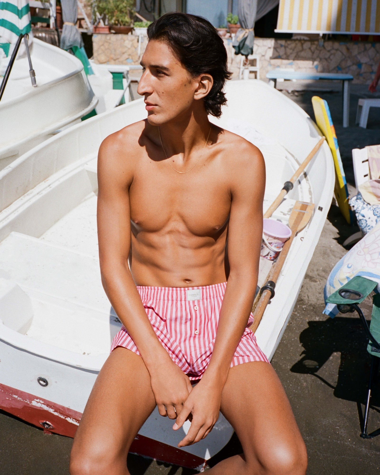 La Boxer Classica in Spritz Stripe by Comme Si