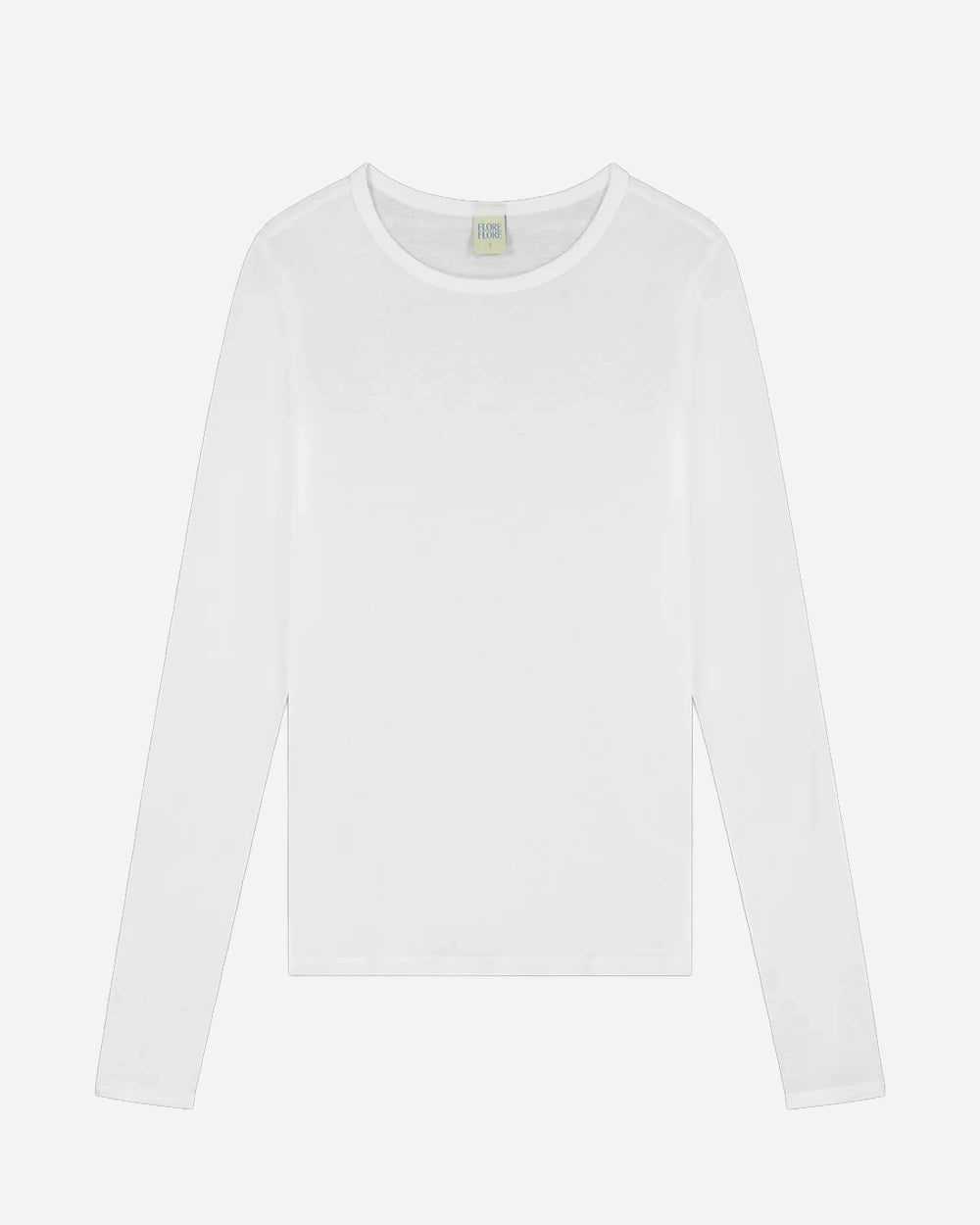 Olivia Longsleeve in White by FLORE FLORE