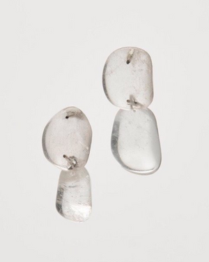 Pebbles Earrings No. 2 in Rock Crystal