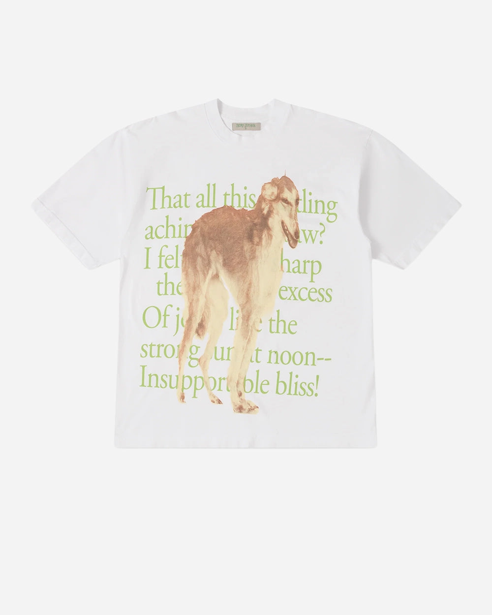 Poem Dog Tee by Henry Johnson