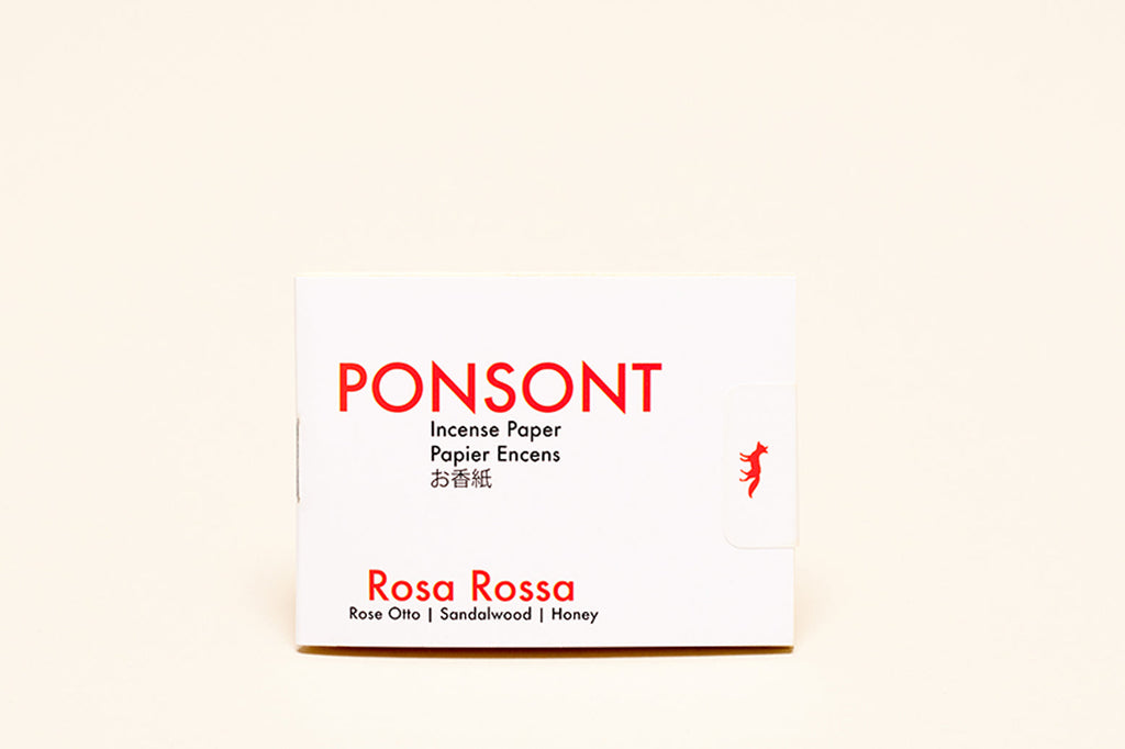 Incense Paper in Rosa Rossa by PONSONT