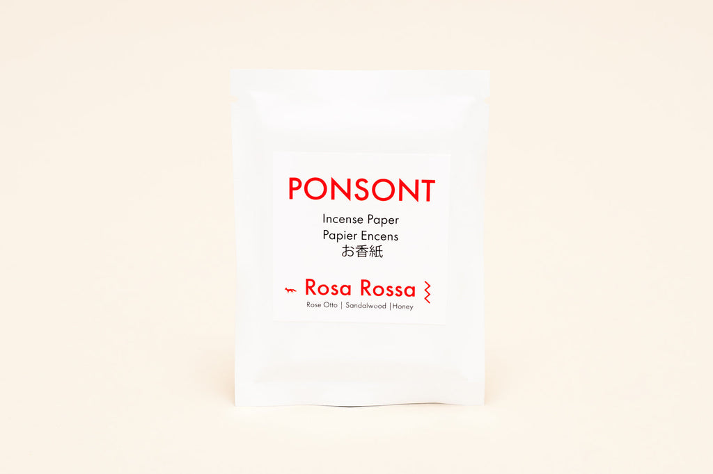 Incense Paper in Rosa Rossa by PONSONT