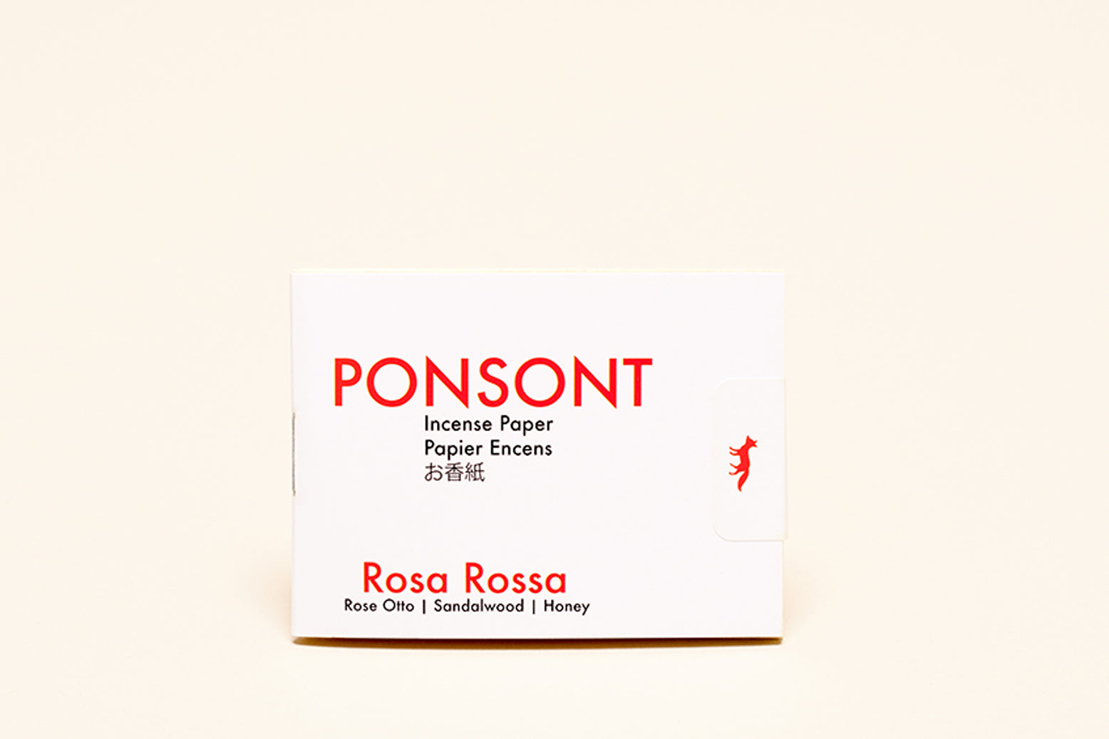 Incense Paper in Rosa Rossa